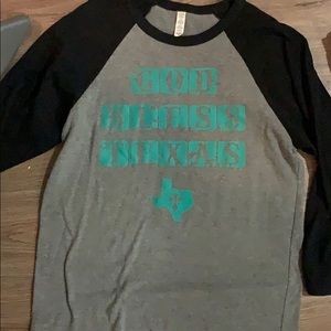 Medium God bless Texas T-shirt halfway sleeve